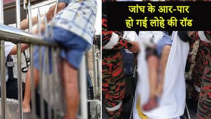 लोहे की नुकीली गेट पर लटकी थी बूढ़ी महिला, नीचे बह रही थी खून की धारा, लोगों को देखते ही बोली, मदद करो