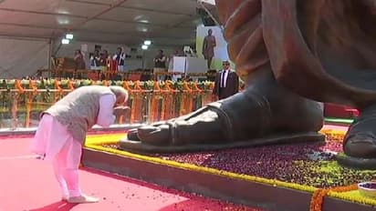 200 शिल्पकारों ने तैयार की है पंडित दीनदयाल उपाध्याय की सबसे ऊंची ये प्रतिमा, PM ने किया लोकार्पण