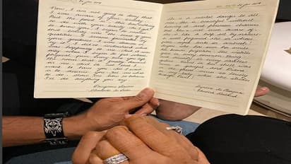 ಭಾವಿ ಪತ್ನಿಯ ಕೈಬರಹ ಶೇರ್, ನಿಖಿಲ್‌ರಿಂದ ಮತ್ತೊಂದು ವಿಷಯ ಕ್ಲಿಯರ್!