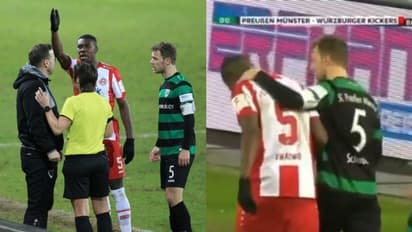 'നാസികള്‍ കളത്തിന് പുറത്ത്'; വംശീയാധിക്ഷേപം നടത്തിയ ആള്‍ക്കെതിരെ ഒന്നിച്ച് ആരാധകര്‍; കയ്യടിച്ച് ഫുട്ബോള്‍ ലോകം