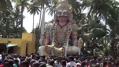 260 ஆடுகள்.. நாட்டுக்கோழிகள்..! முனியப்பசாமிக்கு தடபுடலாக நடந்த பிரம்மாண்ட படையல் திருவிழா..!