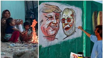 'മതിലില്‍ ഒതുങ്ങുന്നില്ല': ട്രംപ് എത്തുന്ന സ്റ്റേഡിയത്തിന് ചുറ്റുമുള്ള ചേരികൾ ഒഴിപ്പിക്കുന്നു