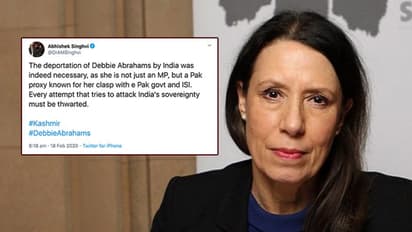 Look who’s supporting Modi! Congress leader Abhishek Singhvi says it’s necessary to deport Debbie Abrahams