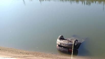 రాధిక కుటుంబం జల సమాధి: సీసీ కెమెరాల్లో కారు గుర్తింపు