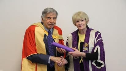 ರತನ್ ಟಾಟಾಗೆ ಮ್ಯಾಂಚೆಸ್ಟರ್ ವಿವಿಯಿಂದ ಗೌರವ ಡಾಕ್ಟರೇಟ್!