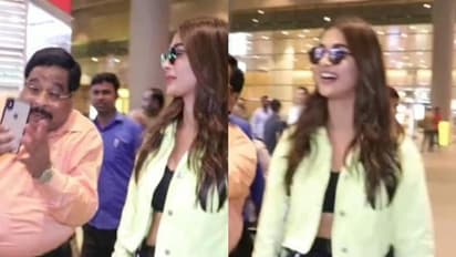 పూజా హెగ్డే ని అంకుల్ కూడా వదలట్లేదుగా.. వీడియో వైరల్!