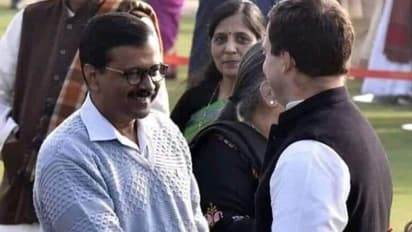 Fact Check: ಕೇಜ್ರಿವಾಲರನ್ನು ನಗುಮುಖದಿಂದ ಅಭಿನಂದಿಸಿದ ರಾಹುಲ್!
