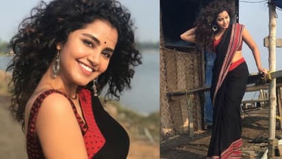 സാരിയില് മനോഹരി; ചിത്രങ്ങള് പങ്കുവെച്ച് അനുപമ