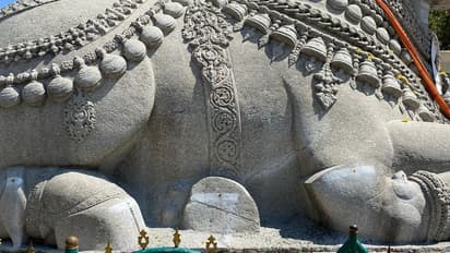 ಚಾಮುಂಡಿ ಬೆಟ್ಟದ ನಂದಿ ವಿಗ್ರಹದಲ್ಲಿ ಬಿರುಕು..!