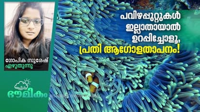 പവിഴപ്പുറ്റുകള് ഇല്ലാതായാല് ഉറപ്പിച്ചോളൂ, പ്രതി ആഗോളതാപനം!