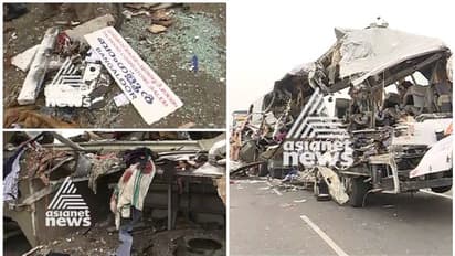 തകര്ന്ന് തരിപ്പണമായി കെഎസ്ആർടിസി; അവിനാശിയിലെ വാഹനാപകടത്തിൽ മരണം 19 ആയി, എല്ലാവരും മലയാളികൾ