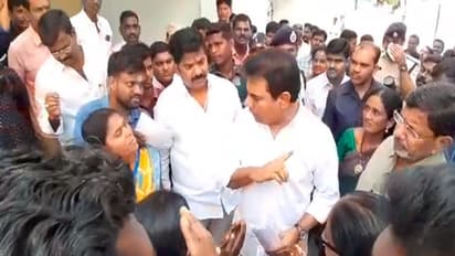 ఎస్సీ అమ్మాయిలపై టీఆర్ఎస్ నేత వేధింపులు... బాధితులకు కేటీఆర్ భరోసా