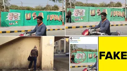 AAP’s social media in-charge shares photoshopped image to defame Modi and Trump, ends up exposing himself