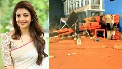 ക്രെയിൻ അപകടത്തിന്റെ ഞെട്ടൽ മാറിയിട്ടില്ല, ജീവിച്ചിരിക്കുന്നത് ഒരു നിമിഷത്തിന്റെ വ്യത്യാസത്തിൽ; കാജൽ അ​ഗർവാൾ