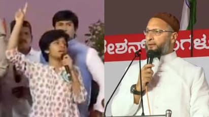 औवेसी की रैली में लगे पाकिस्तान जिंदाबाद के नारे