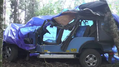 റിമാന്ഡ് പ്രതിയുമായി പോയ ജീപ്പ് അപകടത്തില്പ്പെട്ടു; പോലീസ് ഉദ്യോഗസ്ഥന് പരിക്ക്