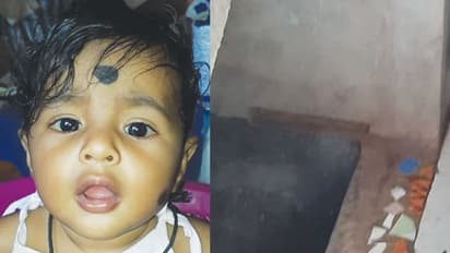 தண்ணீர் தொட்டியில் தலைகுப்புற விழுந்த 1 வயது குழந்தை..! மூச்சுத்திணறி பலியான பரிதாபம்..!