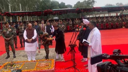 6000 ராணுவ வீரர்களுக்கு தலைநகரில் குடியிருப்பு...!! இந்து, முஸ்லீம், கிருத்துவ முறைப்படி அடிக்கல்..!!