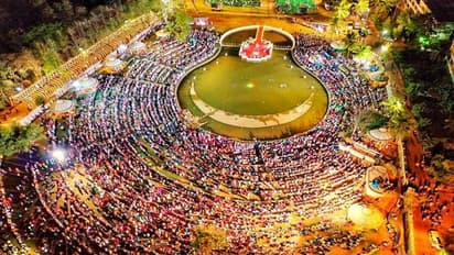 ಆರ್ಟ್ ಆಫ್ ಲಿವಿಂಗ್ನಲ್ಲಿ ಶಿವನ ಧ್ಯಾನ: ವಿವಿಧ ದೇಶಗಳಿಂದ 1 ಲಕ್ಷ ಭಕ್ತರು