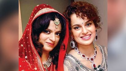 নীল শাড়ি পরে নীলকণ্ঠের মাথায় জল, কঙ্গনার ছবি শেয়ার করলেন রঙ্গোলি