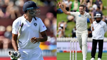 துல்லியமான வேகத்தில் ஸ்டம்ப்பை பிடுங்கி எறிந்த சௌதி.. அதிர்ந்து நின்ற அஷ்வின்.. அருமையான பவுலிங்.. வீடியோ