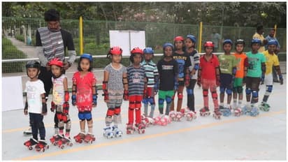 இலவச ஸ்கேட்டிங் பயிற்சி... பாமரர் வீட்டுப் பிள்ளைக்களுக்கும் எட்டிய பணக்கார விளையாட்டு..!