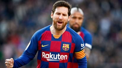 വിമര്‍ശനങ്ങള്‍ക്ക് ഹാട്രിക് ഗോളോടെ മെസിയുടെ മറുപടി; ഐബറിനെ ബാഴ്‌സയ്ക്ക് തകര്‍പ്പന്‍ ജയം- വീഡിയോ കാണാം
