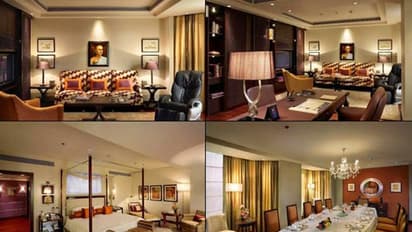 ട്രംപ് തങ്ങുന്ന ആഡംബര സ്യൂട്ടിന് ഒരു രാത്രിക്ക് എട്ട് ലക്ഷം രൂപ; ചാണക്യ സ്യൂട്ടിന്റെ വിശേഷങ്ങളെ കുറിച്ചറിയാം