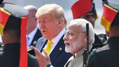 trump modi together