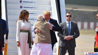 Donald Trump in India: US President greeted with hugs by PM Modi; Ahmedabad all set for Namaste Trump