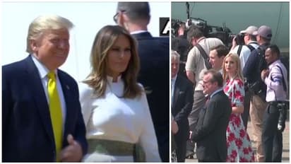 குராஜாத்தில் கலக்கிய டிரம்பின் மனைவி -மகள்..!