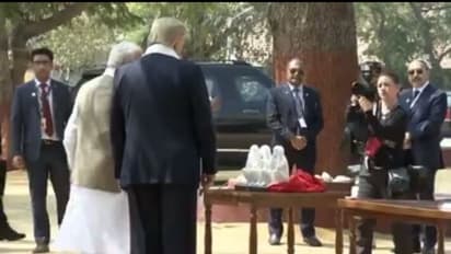 இந்தியாவின் கலாச்சாரத்தில் வியந்த ட்ரம்ப்...!! பாகிஸ்தானின் பித்தலாட்டங்கள் இனி எடுபடாது...!!