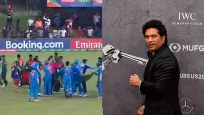 నోరేసుకోవడం కాదు: అండర్ 19 ప్రపంచ కప్ ఫైనల్ సంఘటనపై సచిన్