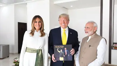 Trump in India: Amul girl welcomes US President with special cartoon
