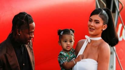 Kylie Jenner, Travis Scott reunite for family outing with baby Stormi