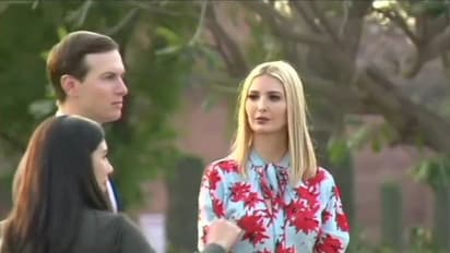 నమస్తే ట్రంప్ పై ఇవాంకా వన్ వర్డ్ రియాక్షన్ ఇదే... (వీడియో)