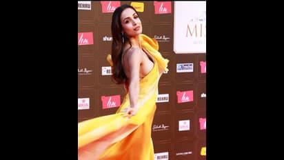 क्या आपने पीली सा़ड़ी में मलाइका का देखा है सेक्सी और हॉट अवतार