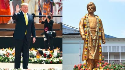 নমস্তের মঞ্চে ট্রাম্পের মুখে স্বামী বিবেকানন্দের বাণী, এল বেদ-এর প্রসঙ্গও