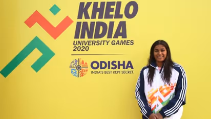 Khelo India University Games: Bengaluru’s Riddhi overcomes injuries to win swimming silver