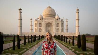 താജ്മഹലിന് മുന്നില് ഇവാങ്ക; പ്രൗഡിയും ഭംഗിയും പ്രചോദിപ്പിക്കുന്നുവെന്ന് കുറിപ്പ്