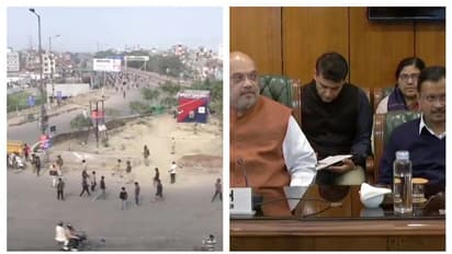 উত্তপ্ত দিল্লি শান্ত করতে শাহ-কেজরির বৈঠক, প্রয়োজনে রাজধানীতে নামবে সেনা