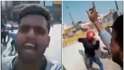 'പൊലീസ് ഞങ്ങള്ക്കൊപ്പം'; ജയ് ശ്രീറാം മുഴക്കുന്ന കലാപകാരിയുടെ വീഡിയോ പുറത്ത്