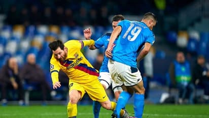 ചാമ്പ്യൻസ് ലീഗ്: ബാഴ്സയെ സമനിലക്കുരുക്കിലാക്കി നാപ്പോളി; ബയേൺ മ്യൂണിക്കിന് തകര്പ്പന് ജയം