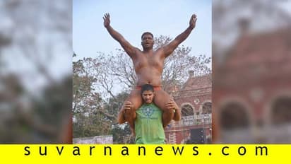 ಧಾರವಾಡದಲ್ಲಿ ಗಮನ ಸೆಳೆದ ಜಗಜಟ್ಟಿ ಕುಸ್ತಿ ಕಾಳಗ: ಸಂಗಮೇಶಗೆ ಕರ್ನಾಟಕ ಕೇಸರಿ ಗರಿ