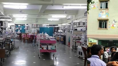 নার্সের বুদ্ধিতে আগুন থেকে বাঁচলো ১৯ জন শিশু, চাঞ্চল্য় ফুলবাগানের শিশু হাসপাতালে