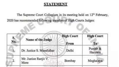 Delhi riots: Judge Muralidhar wasn’t transferred vindictively; it was a routine exercise