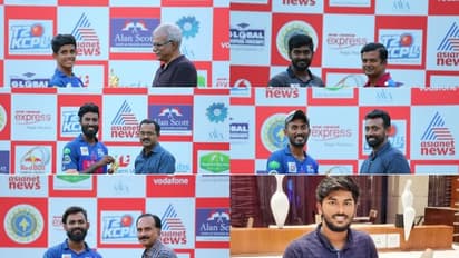 കേരള കോളേജ് പ്രീമിയർ ലീഗ്; കളിയിലെ താരങ്ങളെ കാണം