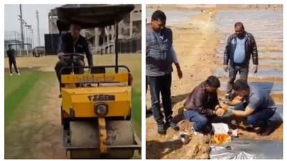 পিচ রোলারের স্টিয়ারিং থেকে তরমুজ চাষ, মাহির ভাইরাল ভিডিওতে মাত নেট দুনিয়া