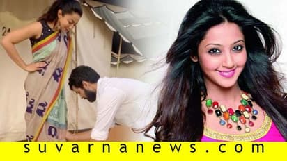 ಪಬ್ಲಿಕ್‌ನಲ್ಲಿ ಪತ್ನಿ ಸೀರೆ ನೆರಿಗೆ ಸರಿ ಮಾಡಿದ ದಿಗಂತ್!