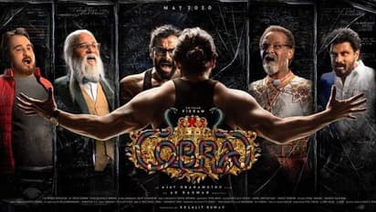First look of Chiyaan Vikram's Cobra released: Tamil star plays seven roles